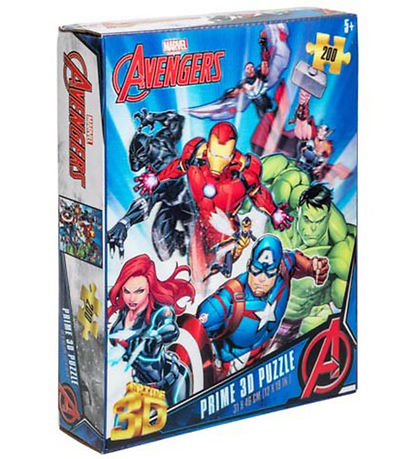 Puzzle Prime 3D Puzzle - 3D - 200 Briques - Avengers Puzzle Prime 3D Puzzle - 3D - 200 Briques - Avengers