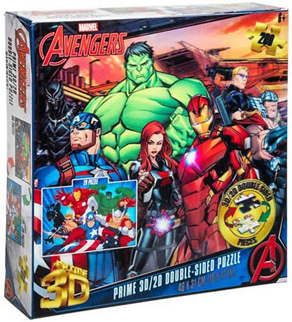 Prime 3D Puzzle Jigsaw Puzzle - 3D/3D - 200 Bricks - Avengers Prime 3D Puzzle Jigsaw Puzzle - 3D/3D - 200 Bricks - Avengers