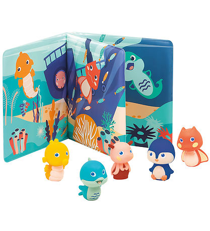 Ludi Bath Book w. Finger figures Ludi Bath Book w. Finger figures