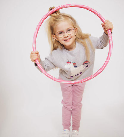 Freds World Sweatshirt - Hello Unicorn - Pale Greymarl