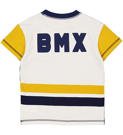 Freds World T-shirt - BMX - Academy/White/Yellow