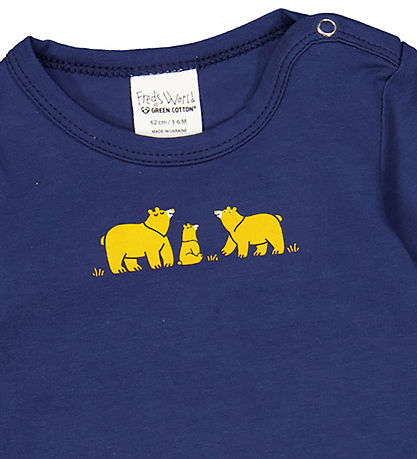 Freds World Bodysuit L/æ - Bear - Academy