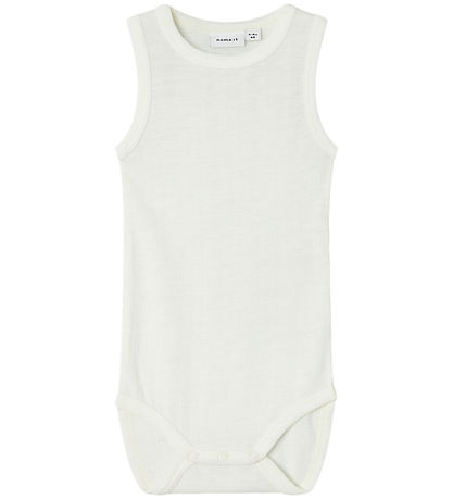 Name It Bodysuit u/æ - Wool - NbmWang - Snow White