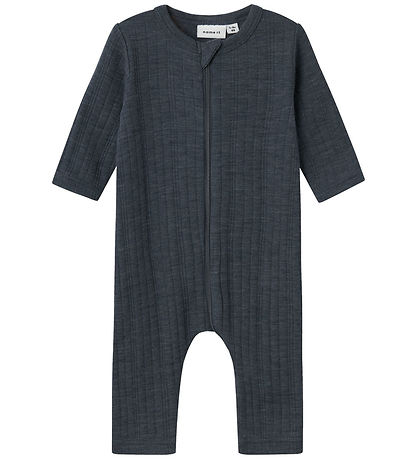 Name It Nightsuit - Wool - NbmWang - Ombre Blue