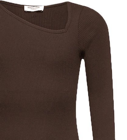 Rosemunde Kleid - Rib - Dark Espresso
