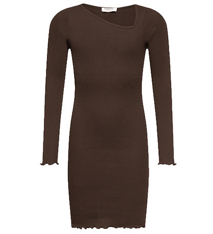 Rosemunde Kleid - Rib - Dark Espresso