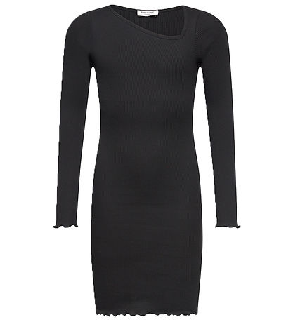 Rosemunde Dress - Rib - Black