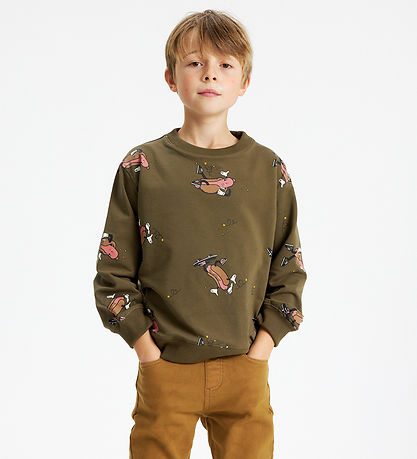 The New Sweatshirt - TnLexington - Ivy Green Hot Dog AOP The New Sweatshirt - TnLexington - Ivy Green Hot Dog AOP