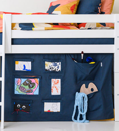 Hoppekids Half-high curtains Bed - 70x160 cm - Creator Orion B