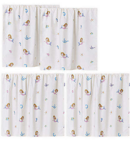 Hoppekids Half-high curtains Bed - 70x160 cm - Little Mermaid