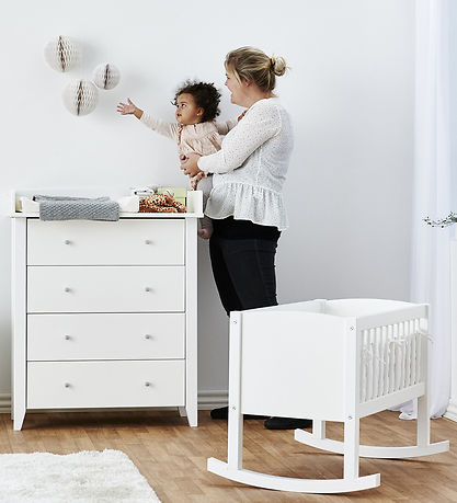 Hoppekids Crib - 86x47x62 cm - White