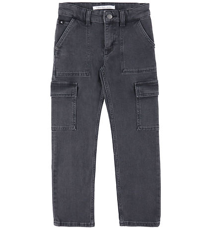 Jeans Calvin Klein - Regular Cargo - Charbon Grey Jeans Calvin Klein - Regular Cargo - Charbon Grey