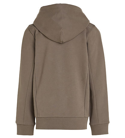 Calvin Klein Cardigan - Badge Zip - Falcon