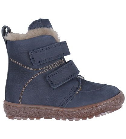 Bisgaard Winter Boots - Storm - Lamb - Navy