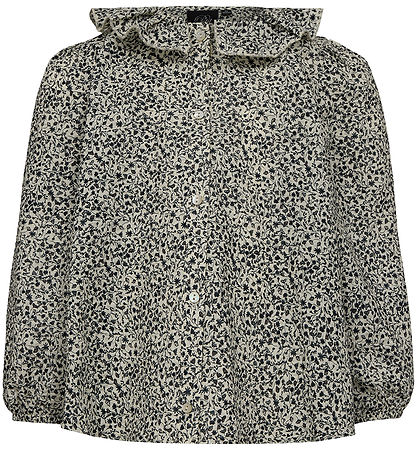 Blouse Sofie Schnoor - Antique White av. Fleurs
