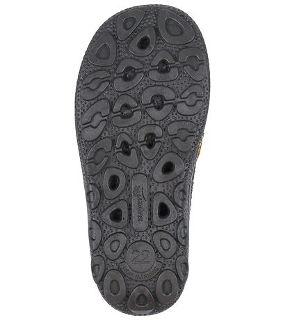 Superfit Hausschuhe - Wolle - Grau/Orange