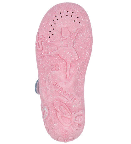 Superfit Pantoffels - Belinda - Blauw/Roze