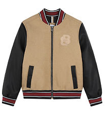 BOSS Jacket - Wool - Cookie w. Black/Red BOSS Jacket - Wool - Cookie w. Black/Red