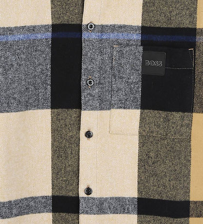 BOSS Shirt - Long - Cookie/Black Check