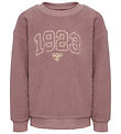 Hummel Fleece Jumper - HmlCosso - Twilight Mauve w. Gold