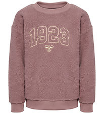 Hummel Fleece Jumper - HmlCosso - Twilight Mauve w. Gold