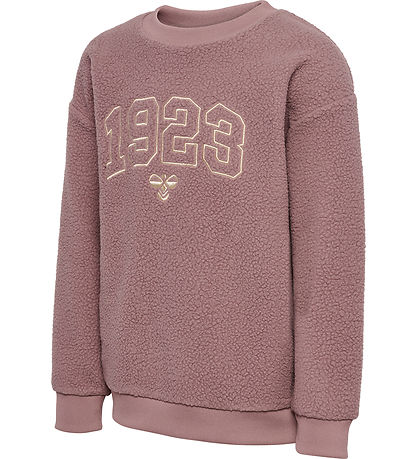 Hummel Fleecepullover - HmlCosso - Twilight Mauve m. Gold
