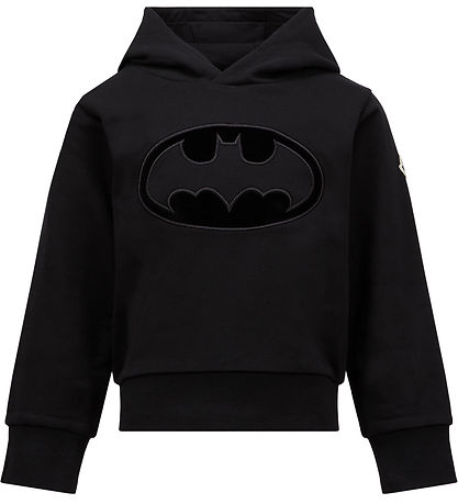 Moncler Hoodie - Black w. Batman Moncler Hoodie - Black w. Batman