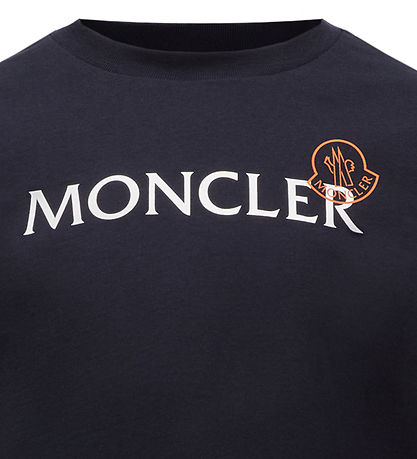 Moncler Blouse - Medium+ Blue w. White Moncler Blouse - Medium+ Blue w. White