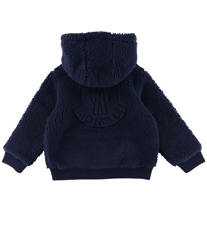 Moncler Fleece Jacket - Medium+ Blue Moncler Fleece Jacket - Medium+ Blue