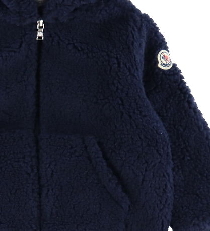 Moncler Fleece Jacket - Medium+ Blue Moncler Fleece Jacket - Medium+ Blue