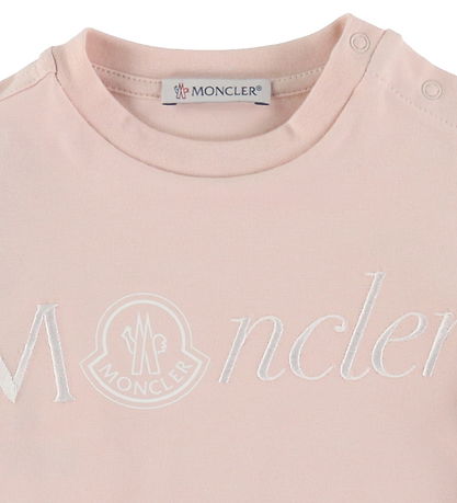 Moncler T-shirt - Pink Moncler T-shirt - Pink