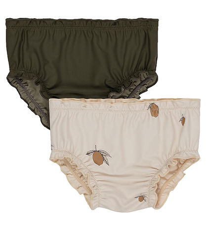 Konges Sløjd Swim Trunks - 2-Pack - Collette Baby - Lemon