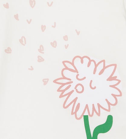 Stella McCartney Kids Blouse - Ivory w. Flower
