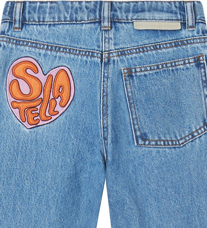 Stella McCartney Kids Jeans - Blue w. Heart