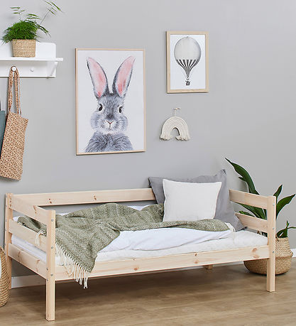 Hoppekids Junior Bed - ECO Comfort - 166x76x65 cm - Natural Wood