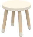 Flexa Taburet - Dots - 30x30 cm - Cream Flexa Taburet - Dots - 30x30 cm - Cream