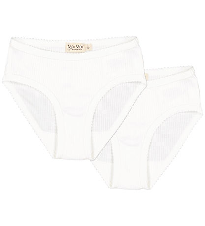MarMar Kalsonger - 2-pack - Rib - Mild White