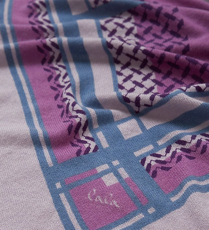 Lala Berlin Scarf - 180x80 - Triangle Double Heritage - Kiko/