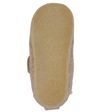 Wheat Soft Sole Leather Shoes w. Lining - Taj - Rose Dawn