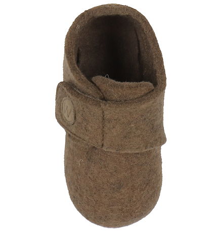 Chaussons Wheat - Laine - Champ de Marlins - Light Brown Chaussons Wheat - Laine - Champ de Marlins - Light Brown