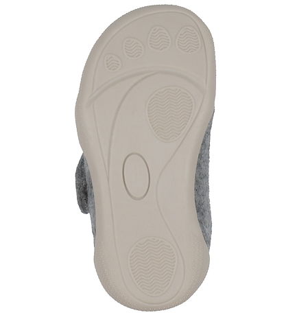 Wheat Slippers - Wool - Fleecy - Grey