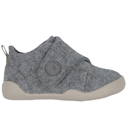 Wheat Slippers - Wool - Fleecy - Grey