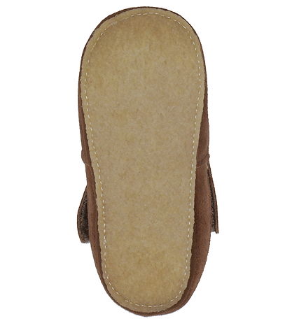 Wheat Skinntofflor - Pixi - Mocka - Cognac