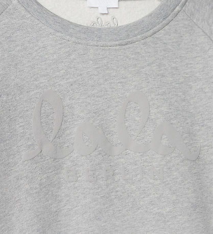 Lala Berlin Sweatshirt - Ijora - Grey Melange w. Logo