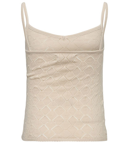 Top Sofie Schnoor - Tricoté - Noara - Off White av. Pointelle Top Sofie Schnoor - Tricoté - Noara - Off White av. Pointelle