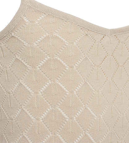 Top Sofie Schnoor - Tricoté - Noara - Off White av. Pointelle Top Sofie Schnoor - Tricoté - Noara - Off White av. Pointelle