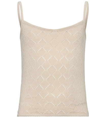 Top Sofie Schnoor - Tricoté - Noara - Off White av. Pointelle Top Sofie Schnoor - Tricoté - Noara - Off White av. Pointelle