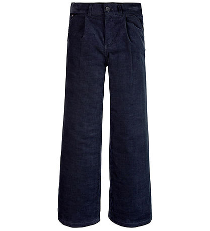 Tommy Hilfiger Corduroy Trousers - Wide - Desert Sky