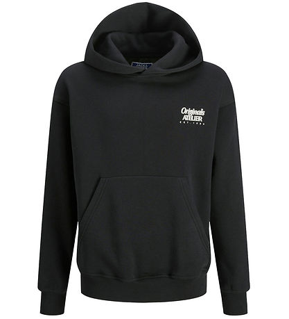 Jack & Jones Hoodie - JorBrooklyn - Black