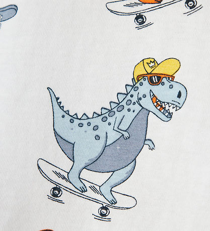Name It T-shirt - NmmValther - Bright White/Dinosaur Name It T-shirt - NmmValther - Bright White/Dinosaur